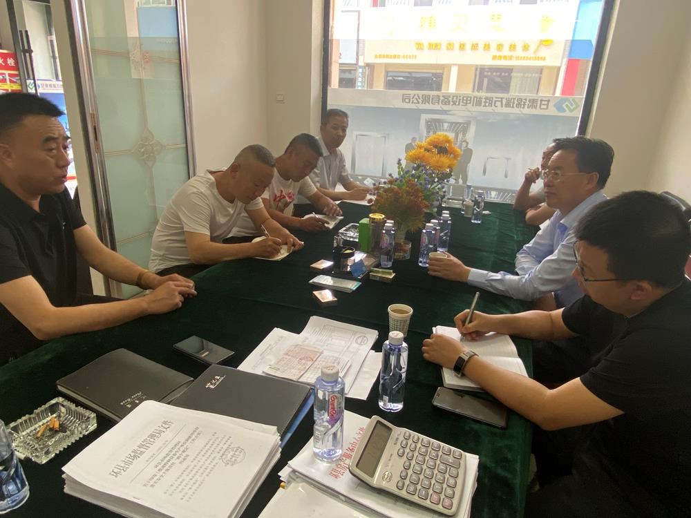 市水务局局长王金龙深入开展调研督导工作助力企业承揽业务服务优化